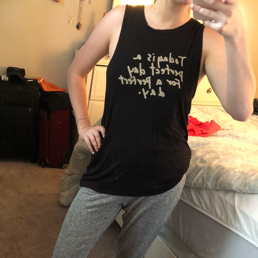 American Eagle Graphic Soft Tank